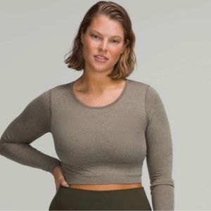 Lululemon Ebb to Street Long Sleeve Shirt Size 10